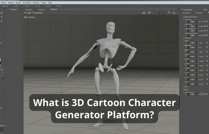 What is 3D Cartoon Character Generator Platform