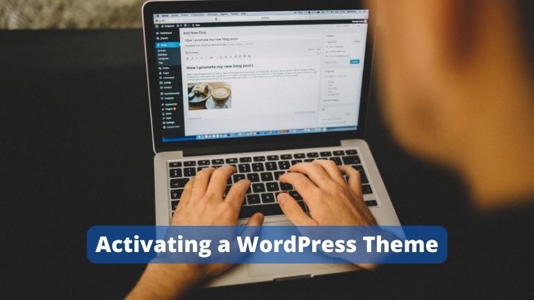 Activating a WordPress Theme