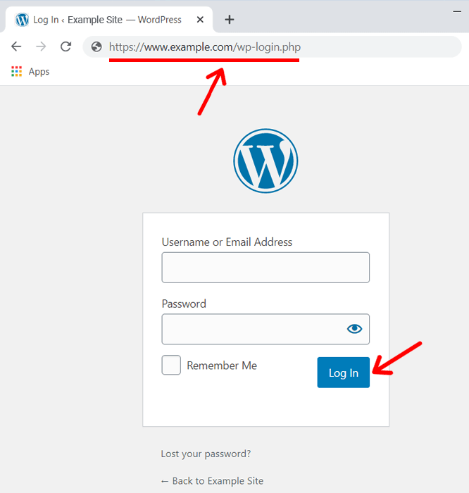 How to Login to WordPress