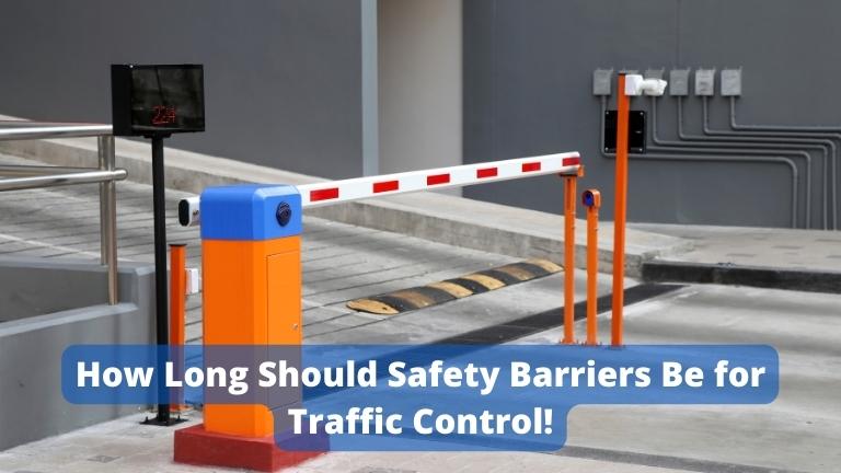 Safety Barriers Be for Traffic Control